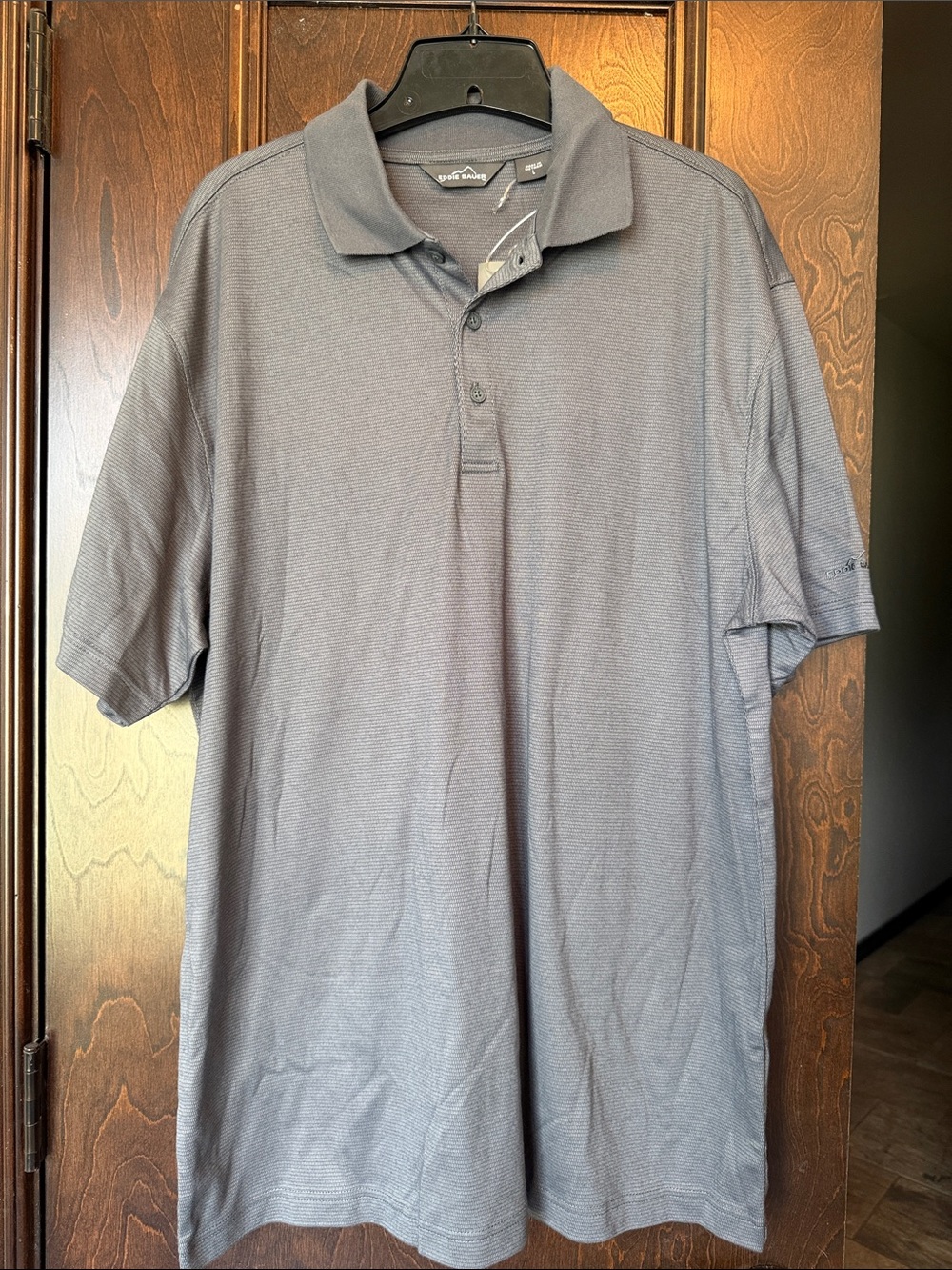 Eddie Bauer Gray Men's Performance Polo